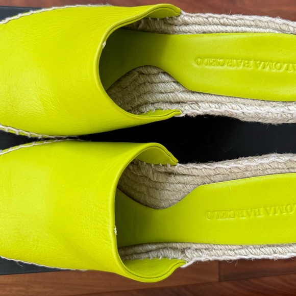 Paloma Barcelo Leonor Slide Sandal in Mint - Picture 7 of 11